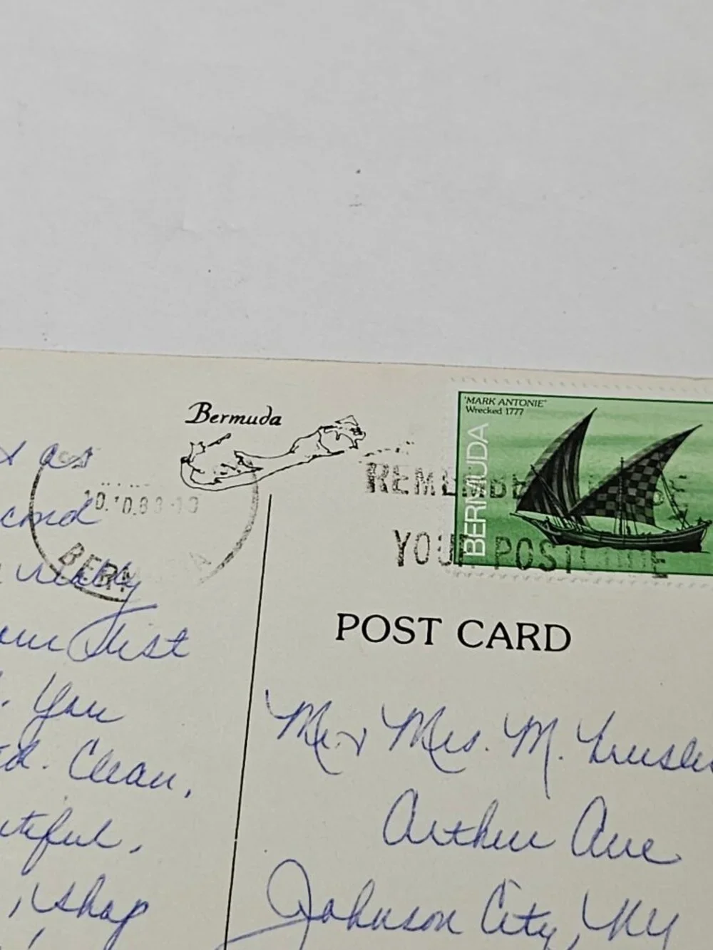 Bermuda Postcard
